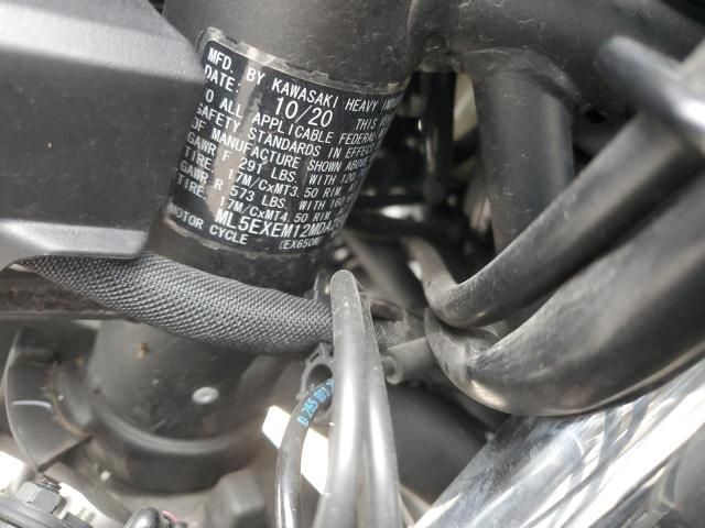 2021 Kawasaki EX650 M