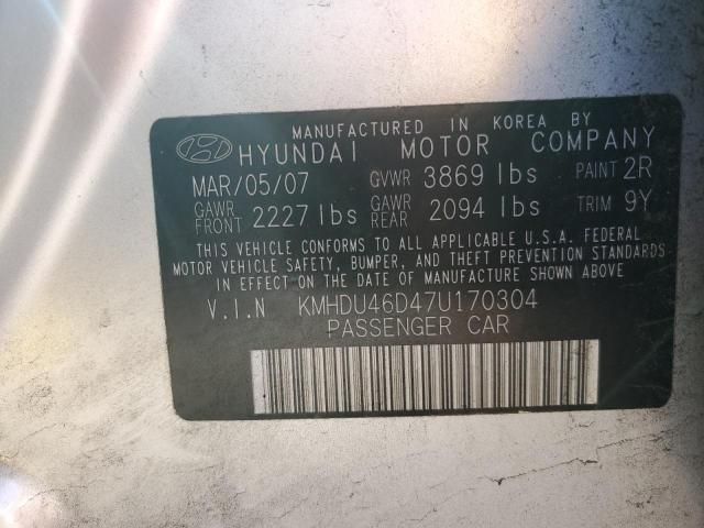 2007 Hyundai Elantra GLS