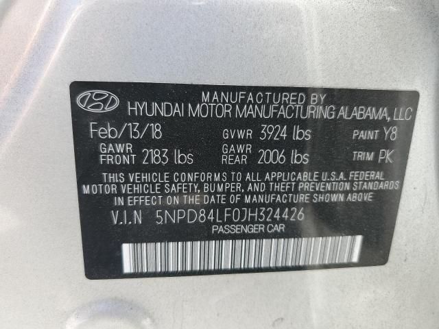 2018 Hyundai Elantra SEL