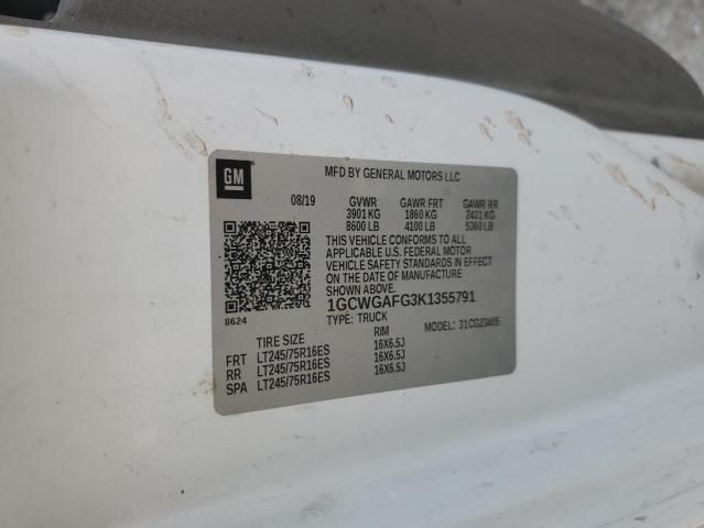2019 Chevrolet Express G2500