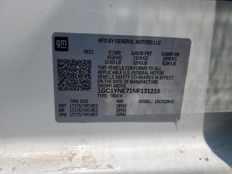 2022 Chevrolet Silverado K2500 Heavy Duty LT