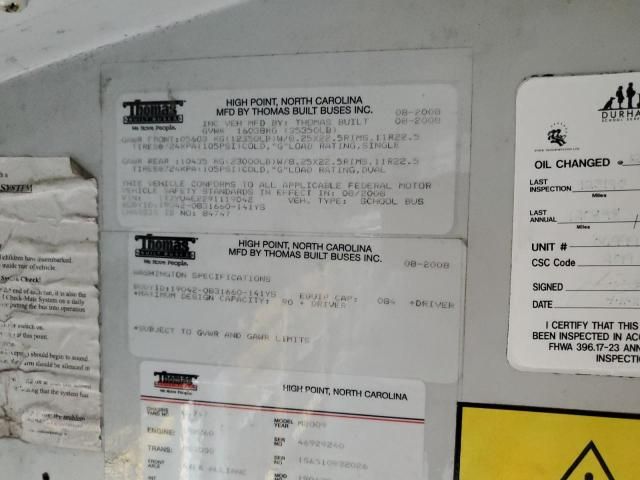 2009 Thomas SAF-T-LINER HDX-School Bus