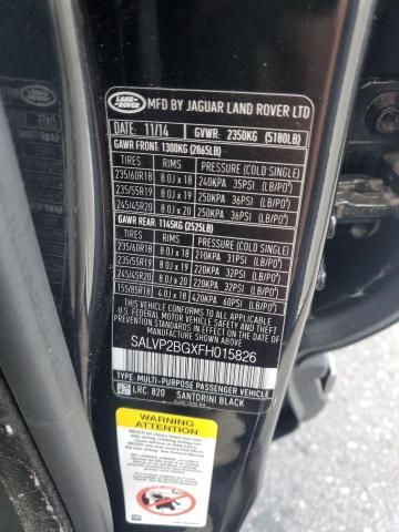 2015 Land Rover Range Rover Evoque Pure Plus