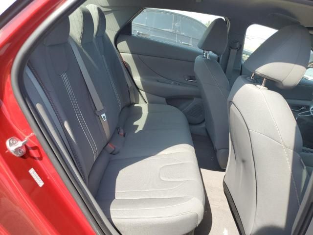 2022 Hyundai Elantra Blue