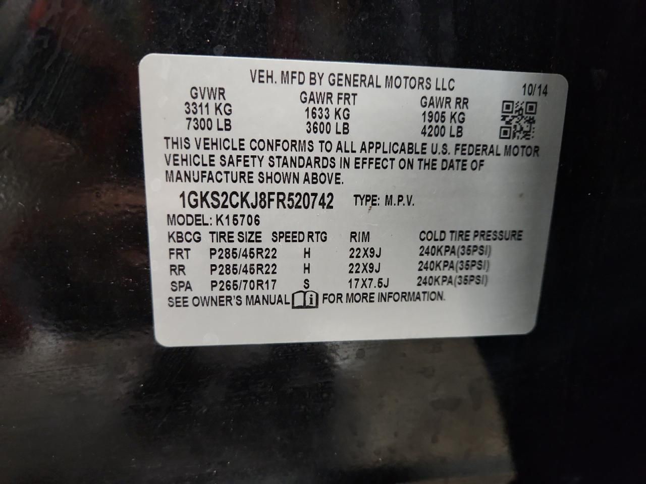 2015 GMC Yukon Denali