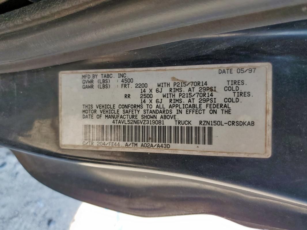 1997 Toyota Tacoma Xtracab