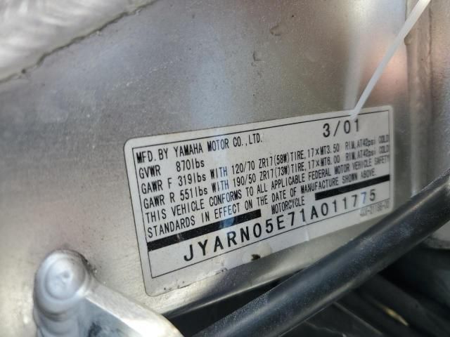 2001 Yamaha YZFR1