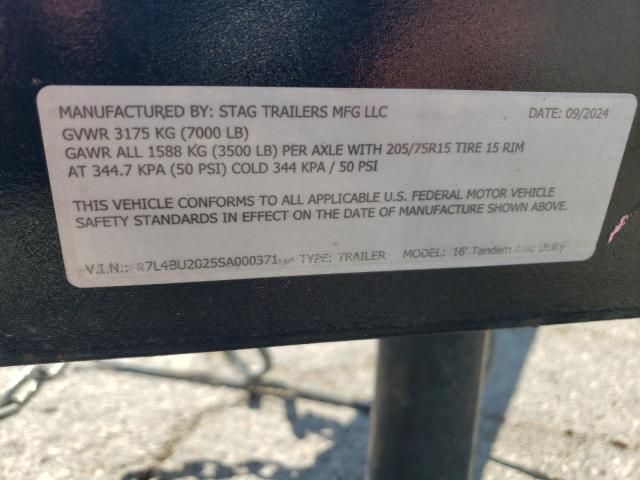 2025 Stag 7X16 Utility