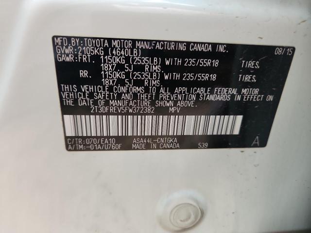 2015 Toyota Rav4 Limited