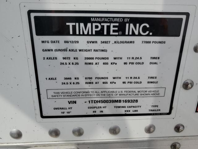 2021 Timpte 2020 Timpte Grain Trailer