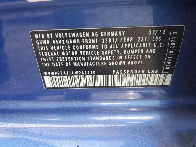 2012 Volkswagen Golf R