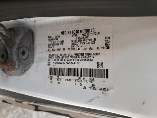 2016 Ford Transit Connect XL