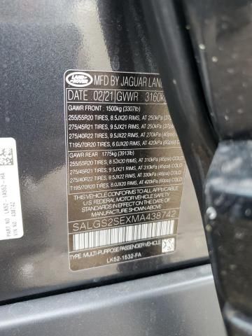 2021 Land Rover Range Rover Westminster Edition