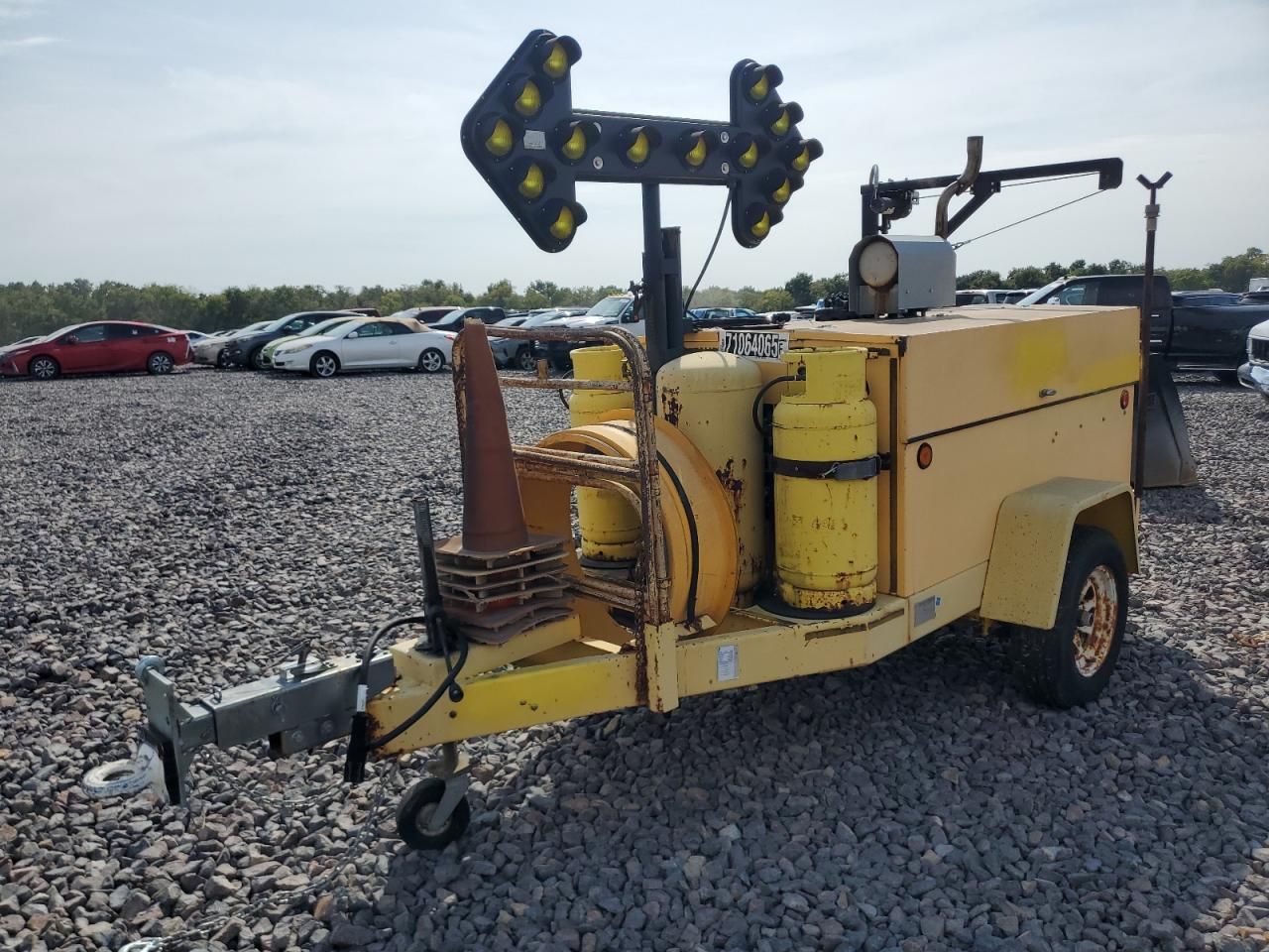 1998 Team Fenex F-101 KP Manhole Support Trailer