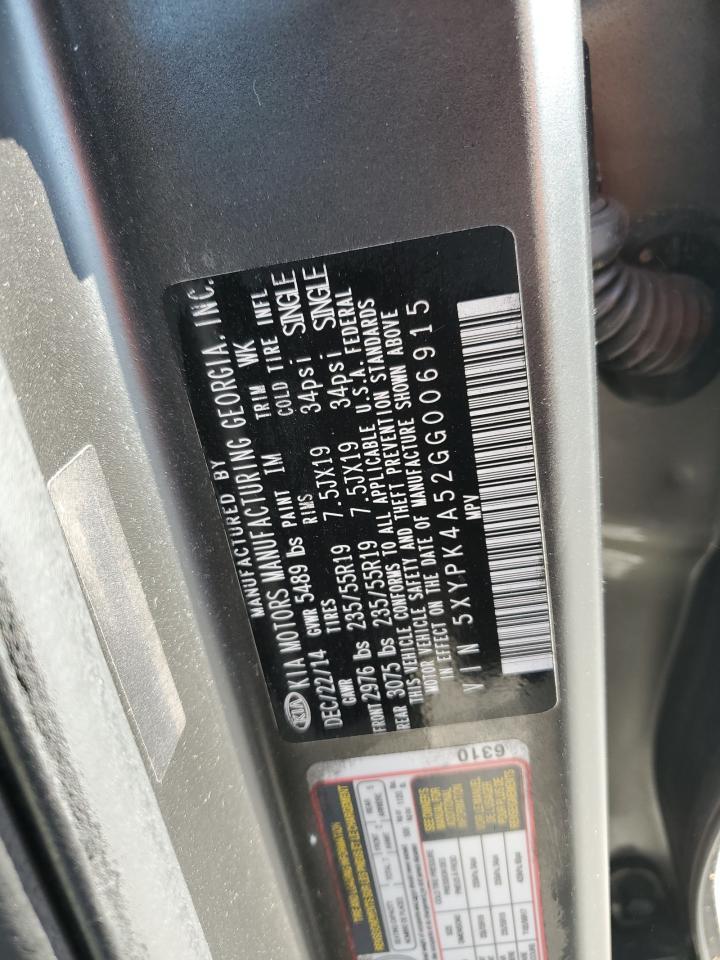2016 KIA Sorento sx