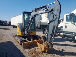 John Deere salvage cars for sale: 2017 John Deere 35G Mini Excavator