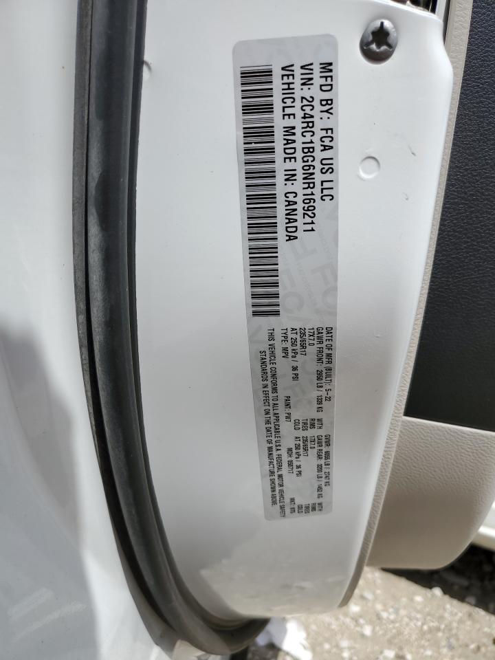 2022 Chrysler Pacifica Touring l