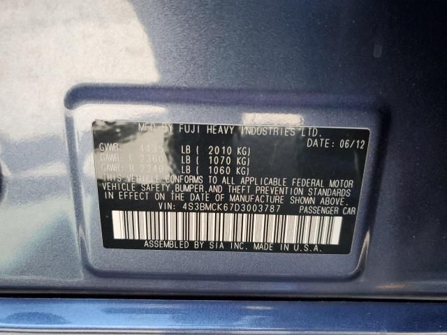 2013 Subaru Legacy 2.5I Limited