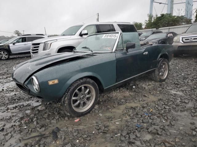 1982 Fiat 124 Spider