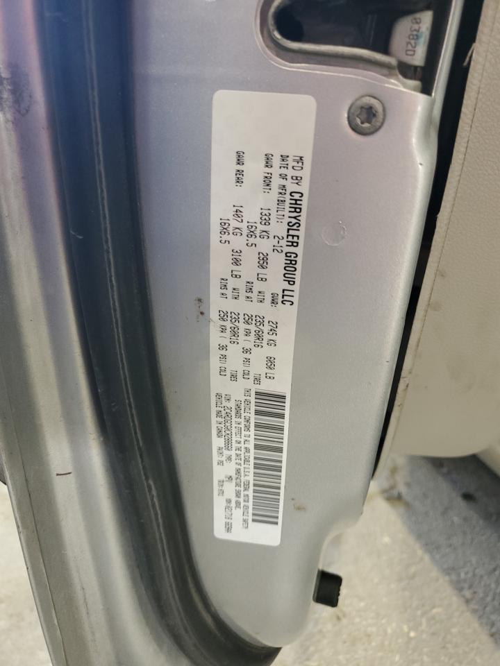 2012 Dodge Grand Caravan sxt