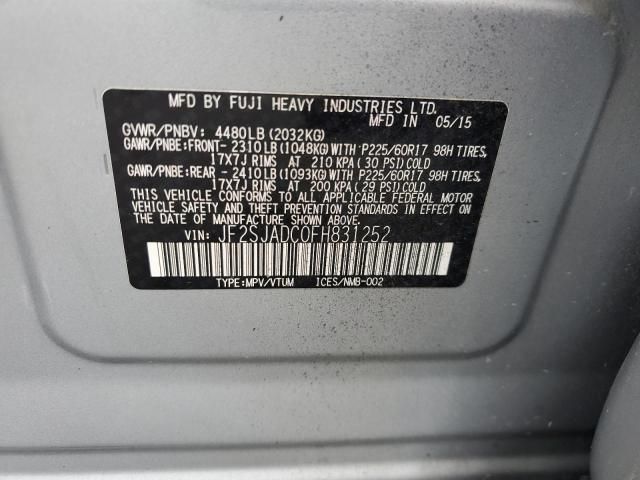2015 Subaru Forester 2.5I Premium
