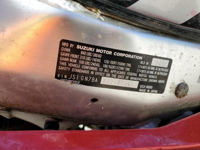 2002 Suzuki GSX-R600