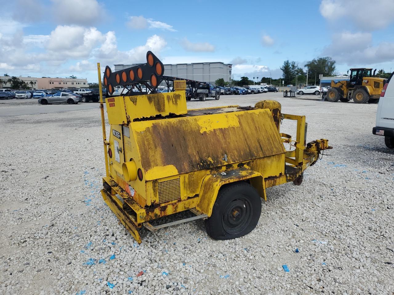 1992 Hesco 1600-10 Manhole Support Trailer