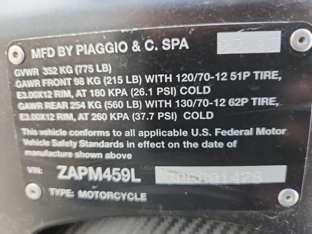 2013 Vespa GTS 300 Super