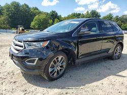 Ford Edge Titanium salvage cars for sale: 2016 Ford Edge Titanium