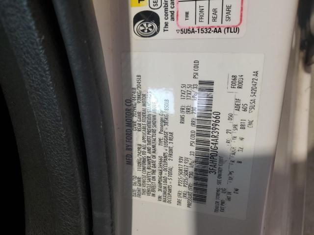 2010 Ford Fusion sel