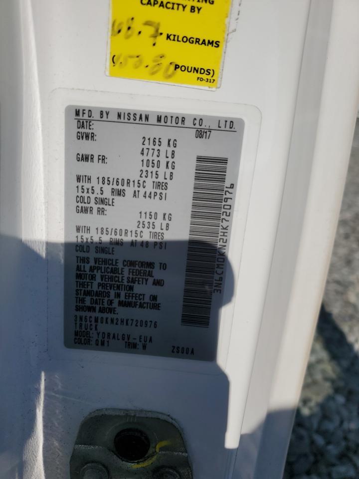 2017 Niss NV200