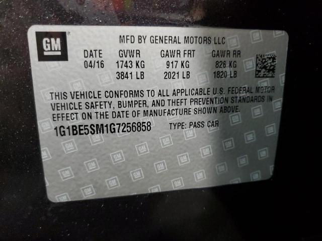 2016 Chevrolet Cruze LT