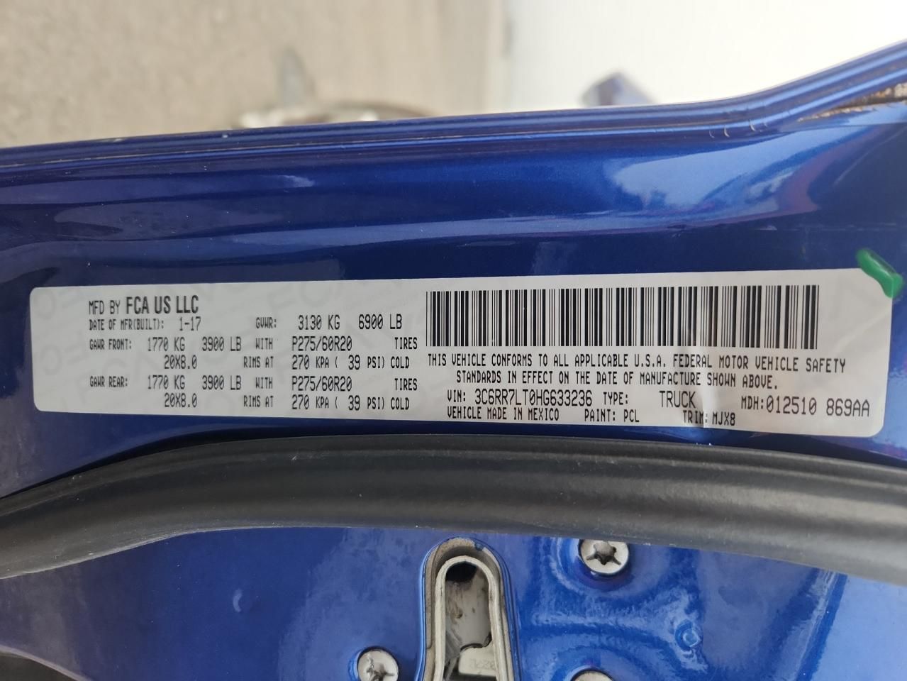 2017 Dodge Ram 1500 slt