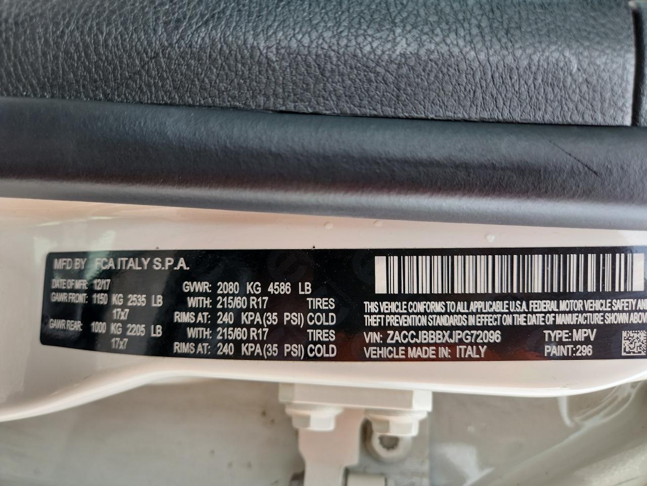 2018 Jeep Renegade Latitude
