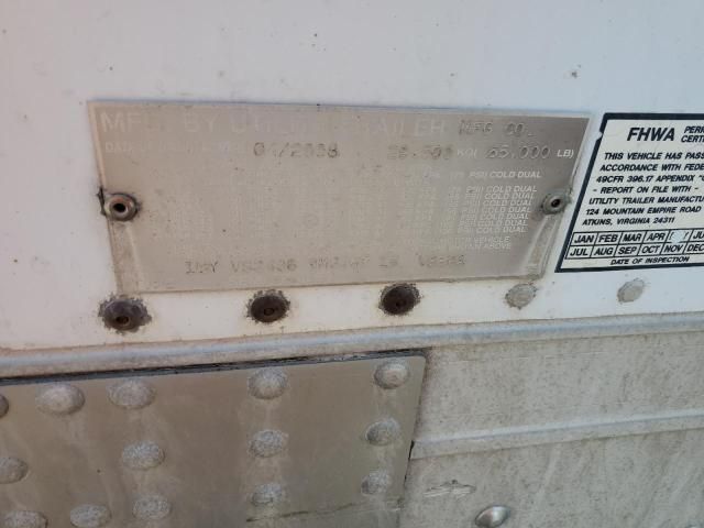 2009 Utility VS2RA Refrigerated Van Trailer