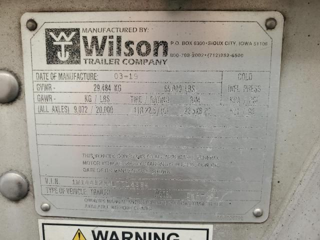 2020 Wilson DWH-601 Grain Trailer