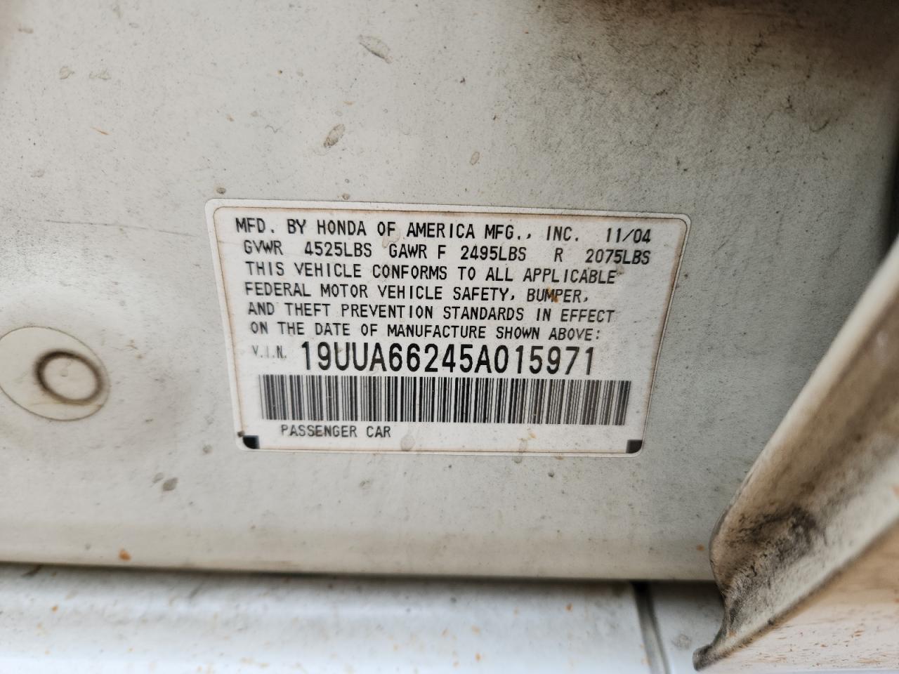 2005 Acura TL