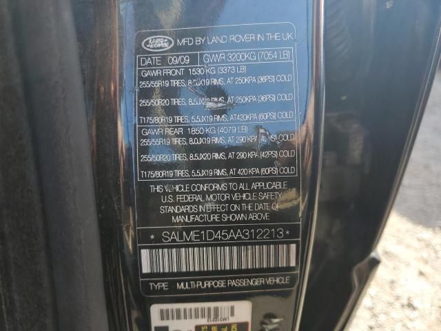 2010 Land Rover Range Rover HSE