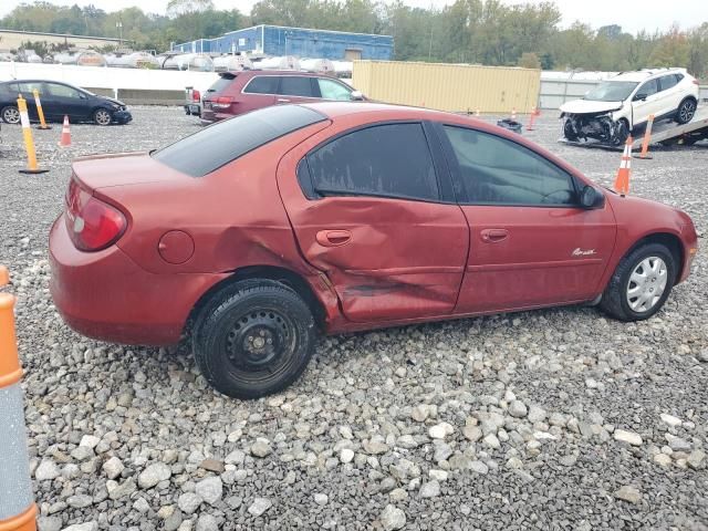2001 Plymouth Neon Base