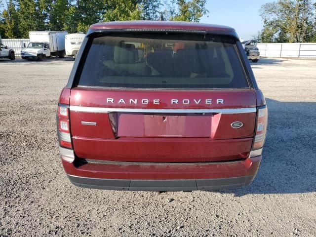2017 Land Rover Range Rover Supercharged