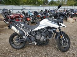 Salvage motorcycles for sale at Elgin, IL auction: 2022 Triumph Tiger 900 GT PRO