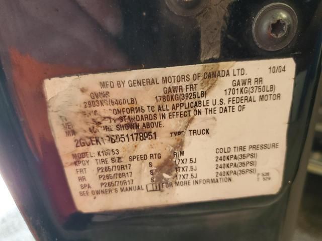 2005 Chev Rolet Silverado K1500
