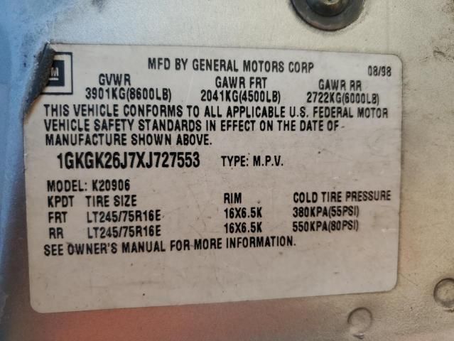 1999 GMC Suburban K2500