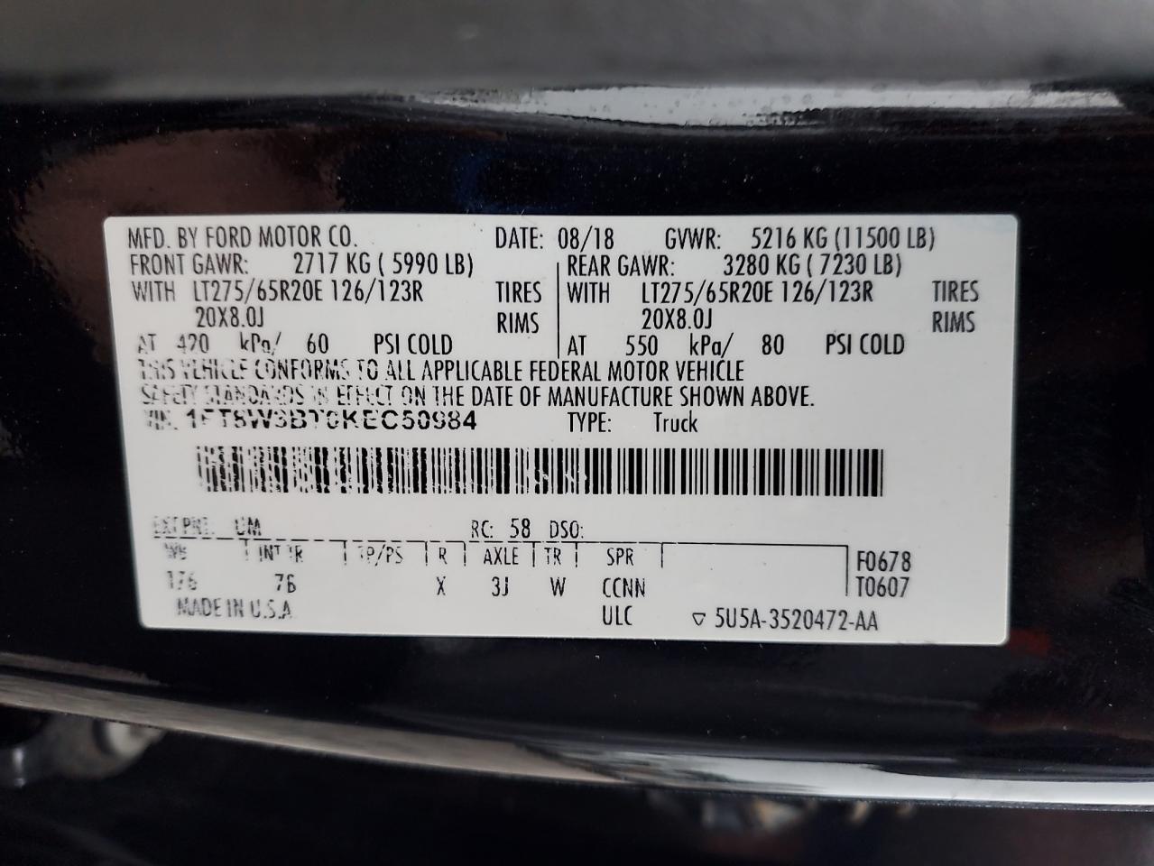 2019 Ford F350 Super Duty