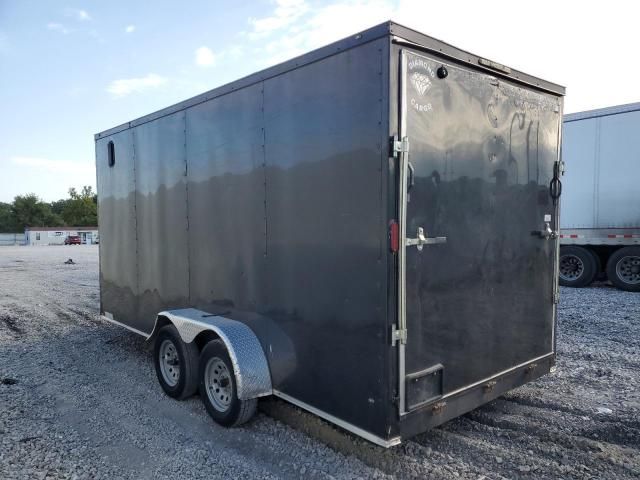 2022 Diamond Cargo 7 X 16 TA  Enclosed Cargo Trailer