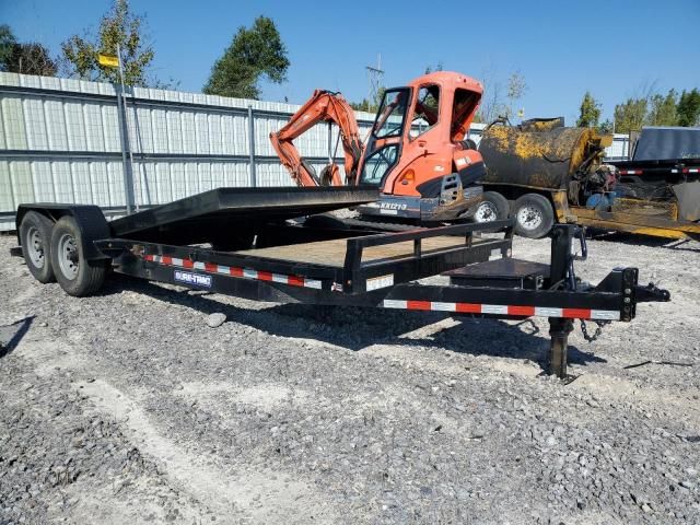 2022 Sure-Trac ST82164TBE-8-140 Tilt Deck Equipment Trailer