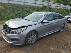 Hyundai Sonata salvage cars for sale: 2017 Hyundai Sonata Sport