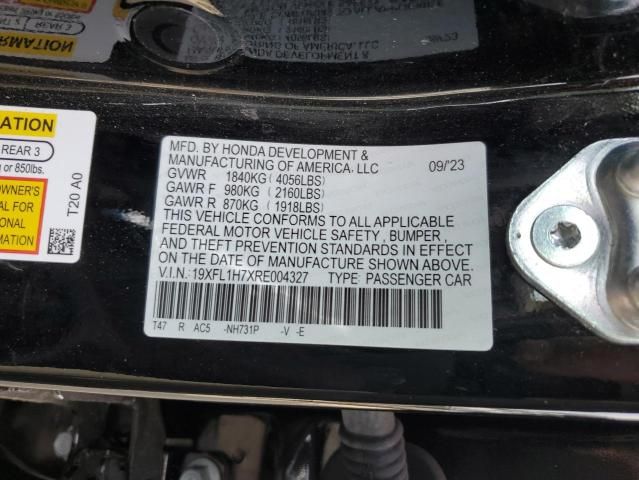 2024 Honda Civic exl