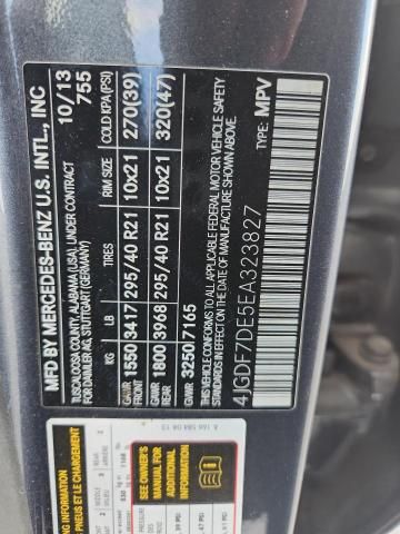 2014 Mercedes-Benz GL 550 4matic