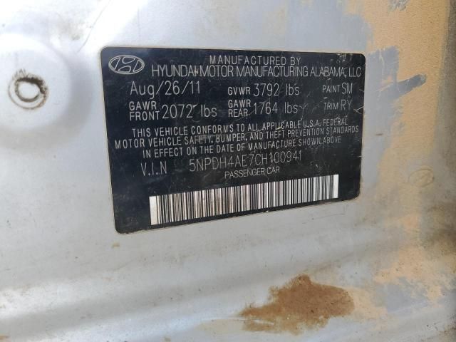 2012 Hyundai Elantra GLS